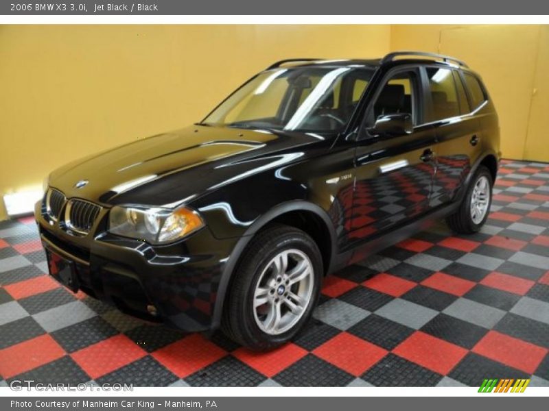 Jet Black / Black 2006 BMW X3 3.0i