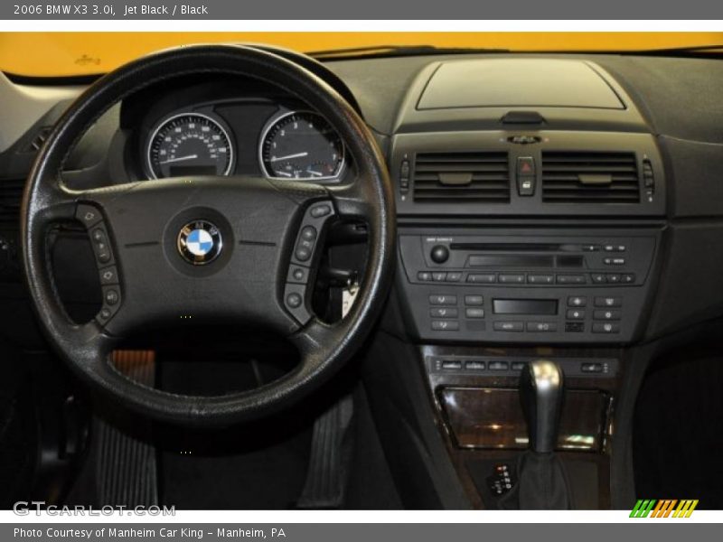 Jet Black / Black 2006 BMW X3 3.0i