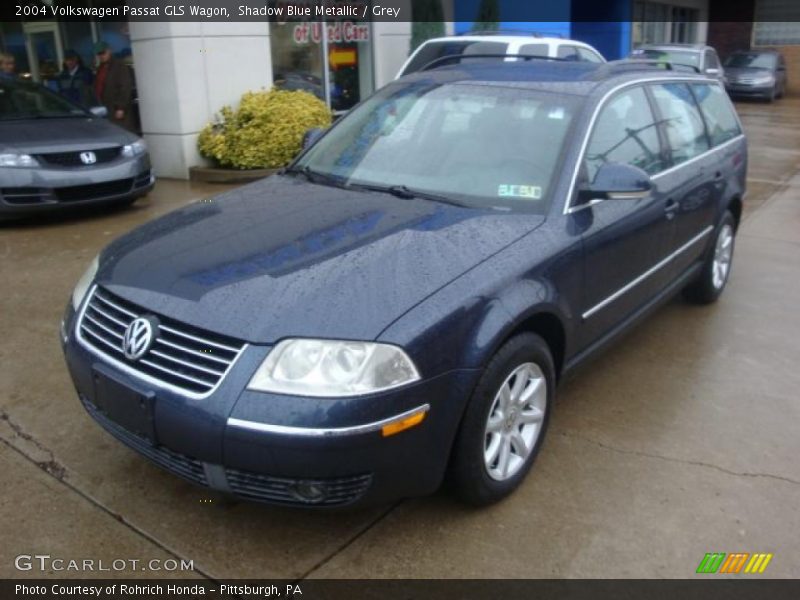 Shadow Blue Metallic / Grey 2004 Volkswagen Passat GLS Wagon