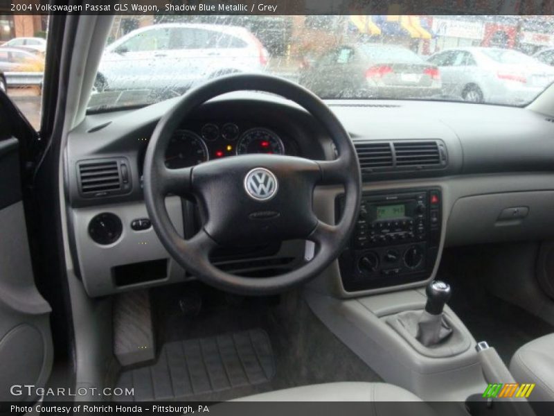Shadow Blue Metallic / Grey 2004 Volkswagen Passat GLS Wagon