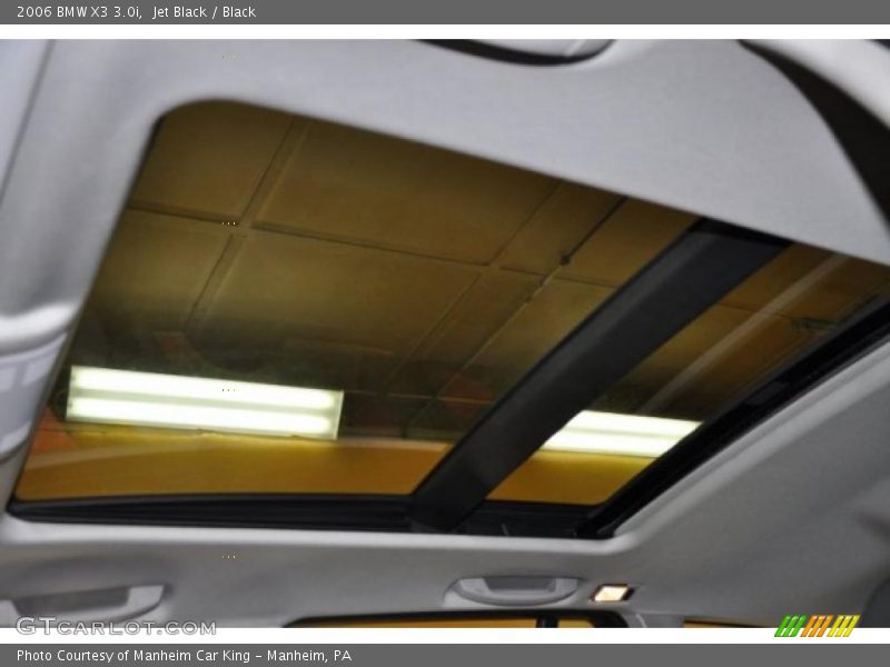 Jet Black / Black 2006 BMW X3 3.0i