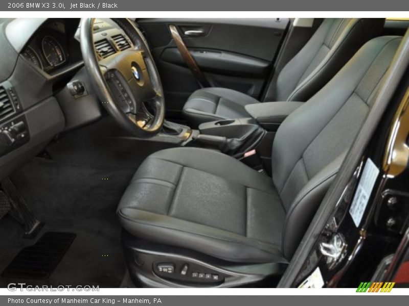 Jet Black / Black 2006 BMW X3 3.0i