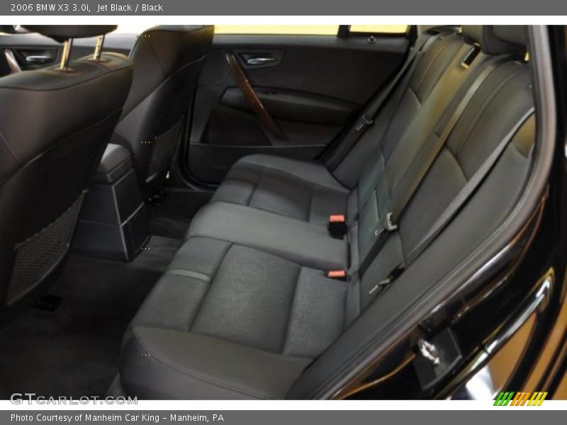 Jet Black / Black 2006 BMW X3 3.0i