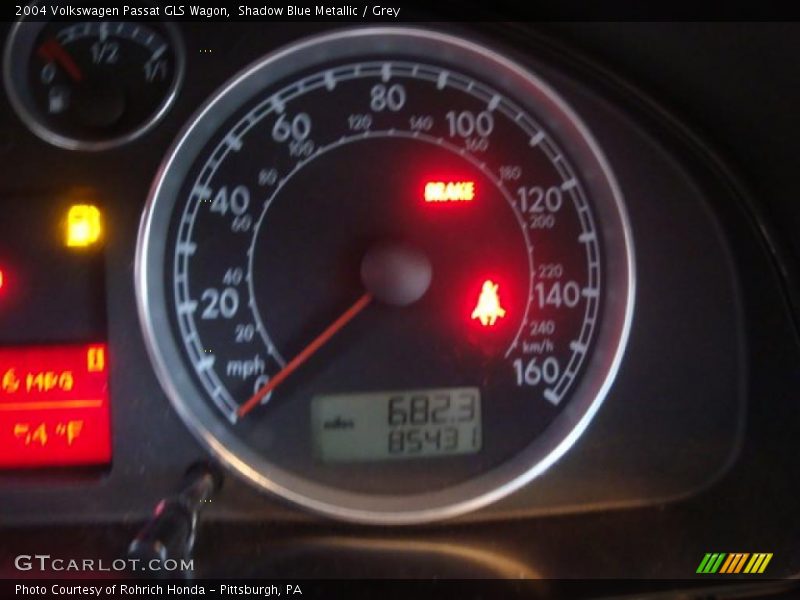 Shadow Blue Metallic / Grey 2004 Volkswagen Passat GLS Wagon