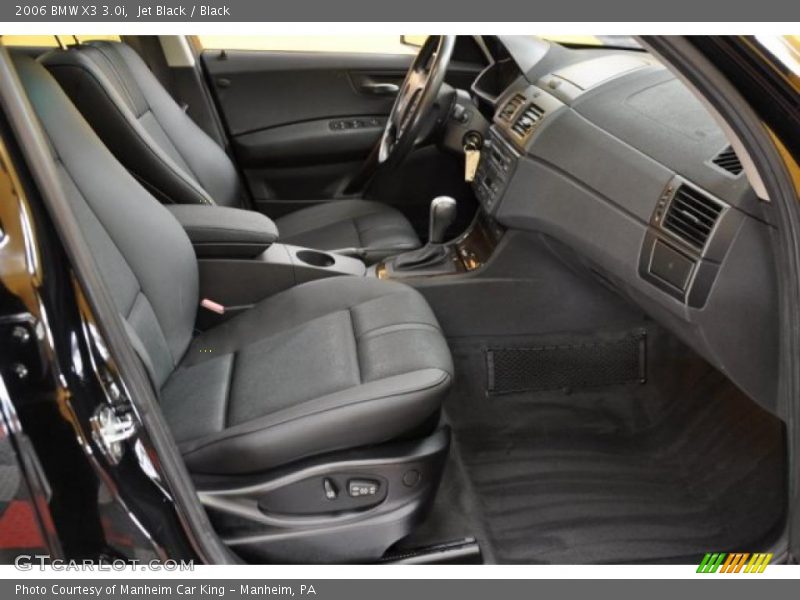 Jet Black / Black 2006 BMW X3 3.0i
