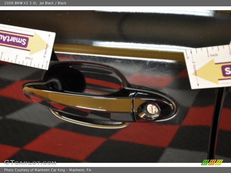 Jet Black / Black 2006 BMW X3 3.0i