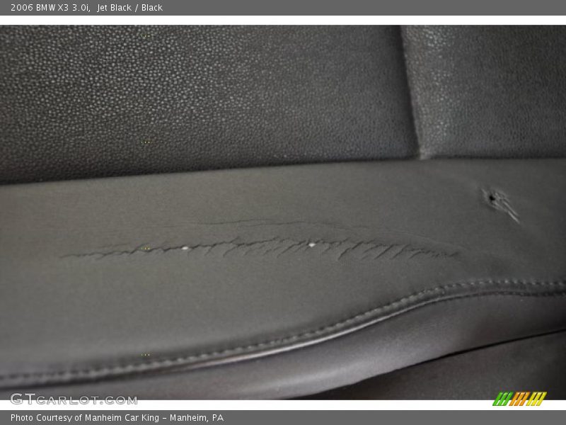 Jet Black / Black 2006 BMW X3 3.0i