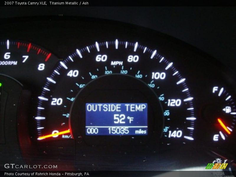 Titanium Metallic / Ash 2007 Toyota Camry XLE