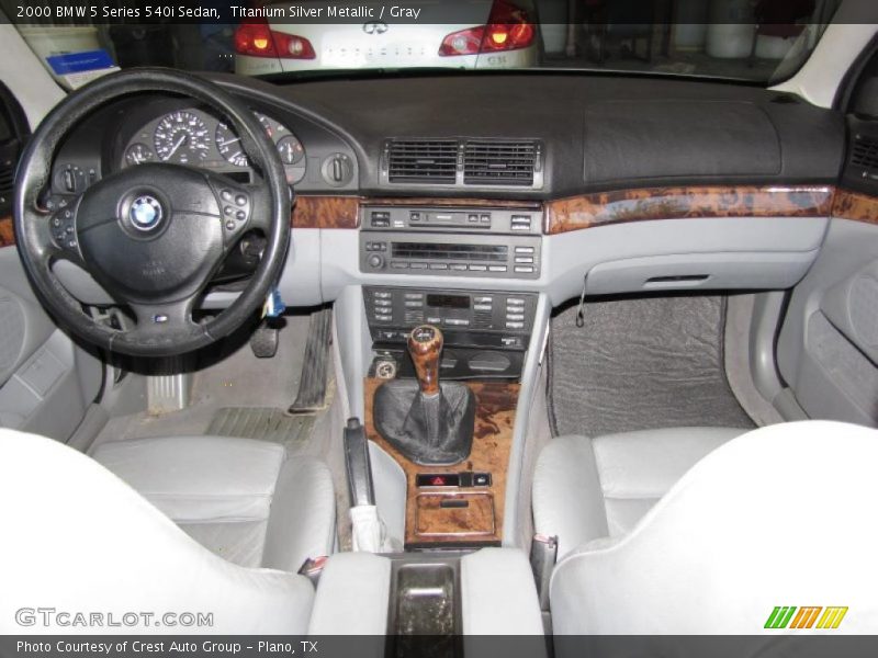 Gray Interior - 2000 5 Series 540i Sedan 