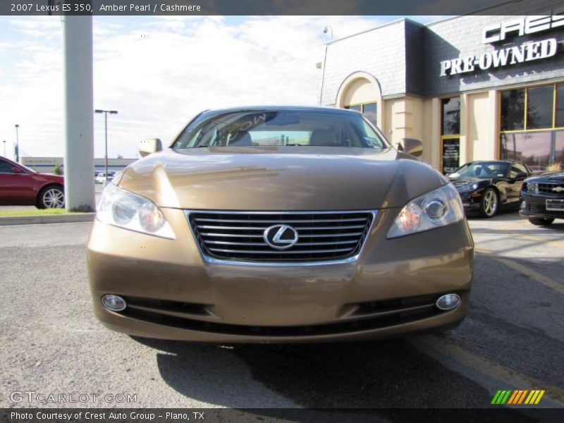 Amber Pearl / Cashmere 2007 Lexus ES 350