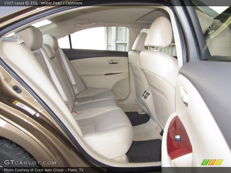  2007 ES 350 Cashmere Interior