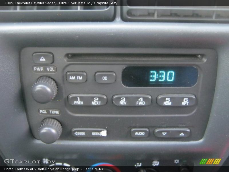 Ultra Silver Metallic / Graphite Gray 2005 Chevrolet Cavalier Sedan