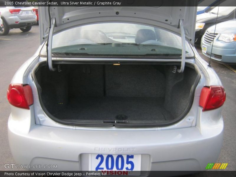 Ultra Silver Metallic / Graphite Gray 2005 Chevrolet Cavalier Sedan
