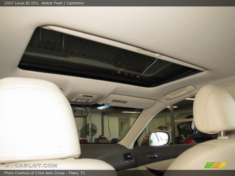 Sunroof of 2007 ES 350