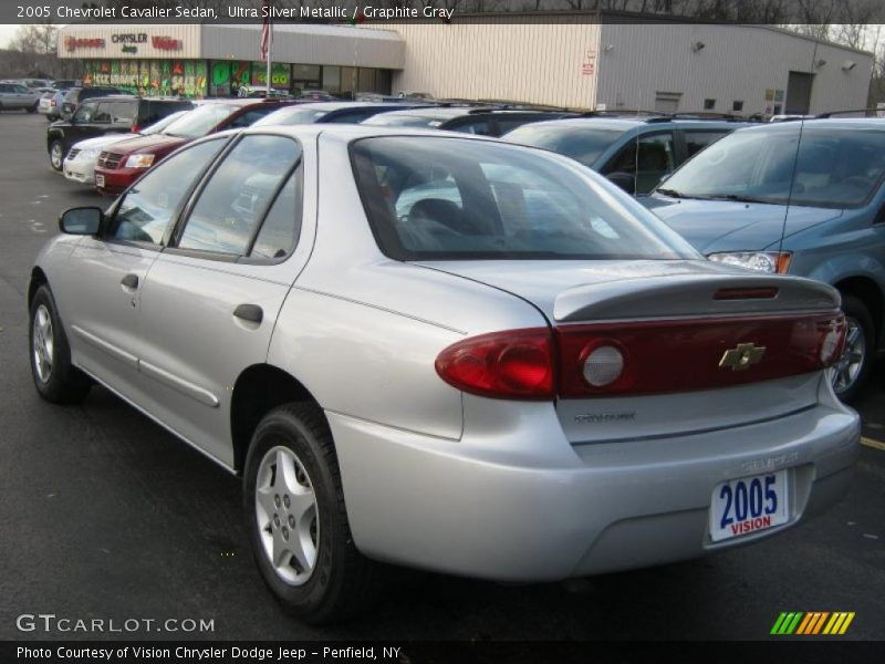Ultra Silver Metallic / Graphite Gray 2005 Chevrolet Cavalier Sedan