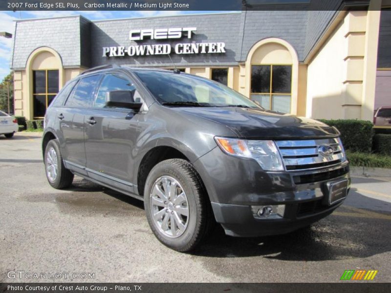 Carbon Metallic / Medium Light Stone 2007 Ford Edge SEL Plus