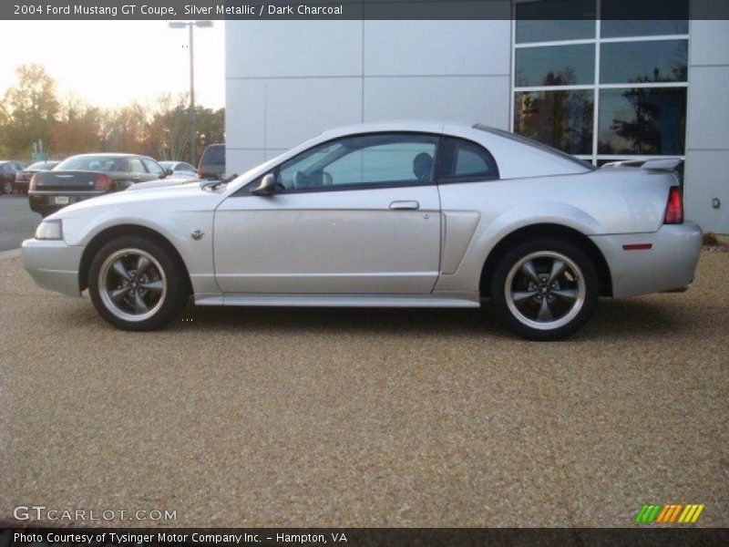 Silver Metallic / Dark Charcoal 2004 Ford Mustang GT Coupe