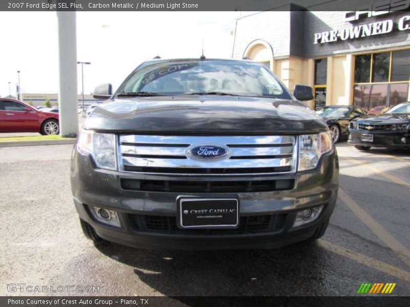 Carbon Metallic / Medium Light Stone 2007 Ford Edge SEL Plus