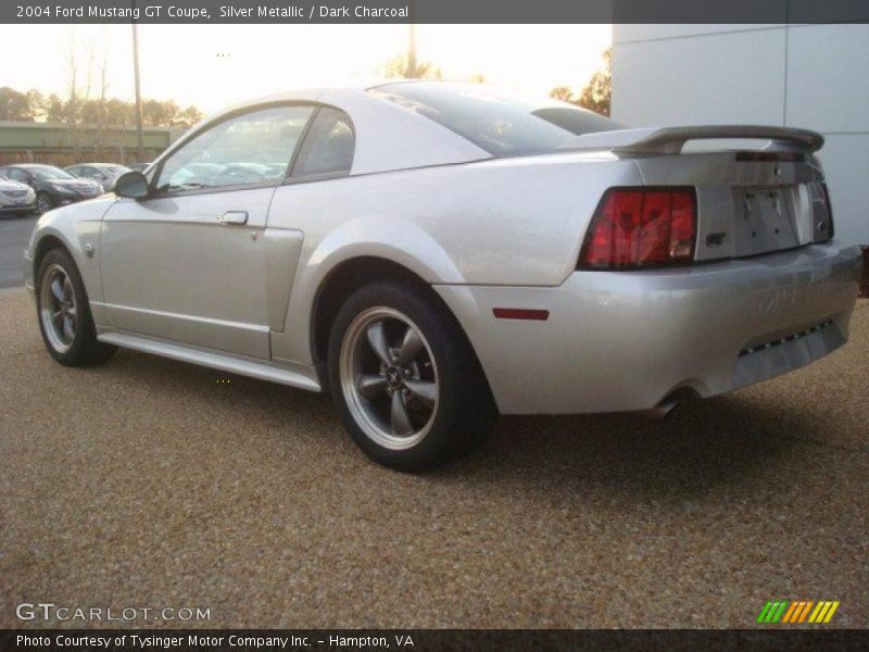 Silver Metallic / Dark Charcoal 2004 Ford Mustang GT Coupe