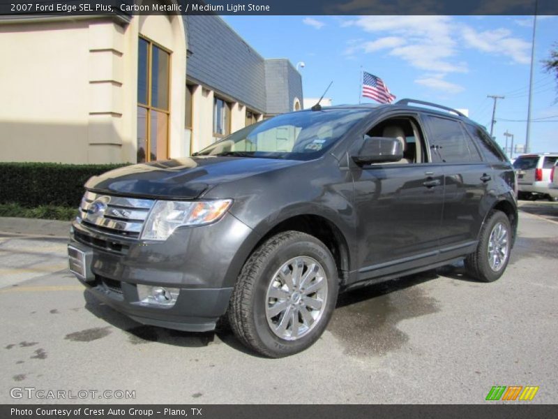 Carbon Metallic / Medium Light Stone 2007 Ford Edge SEL Plus