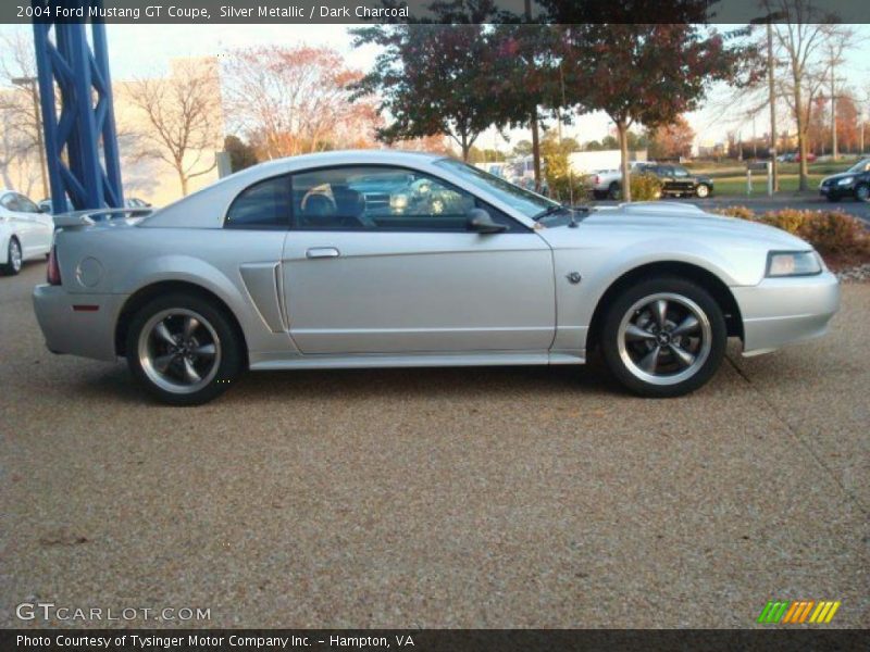 Silver Metallic / Dark Charcoal 2004 Ford Mustang GT Coupe