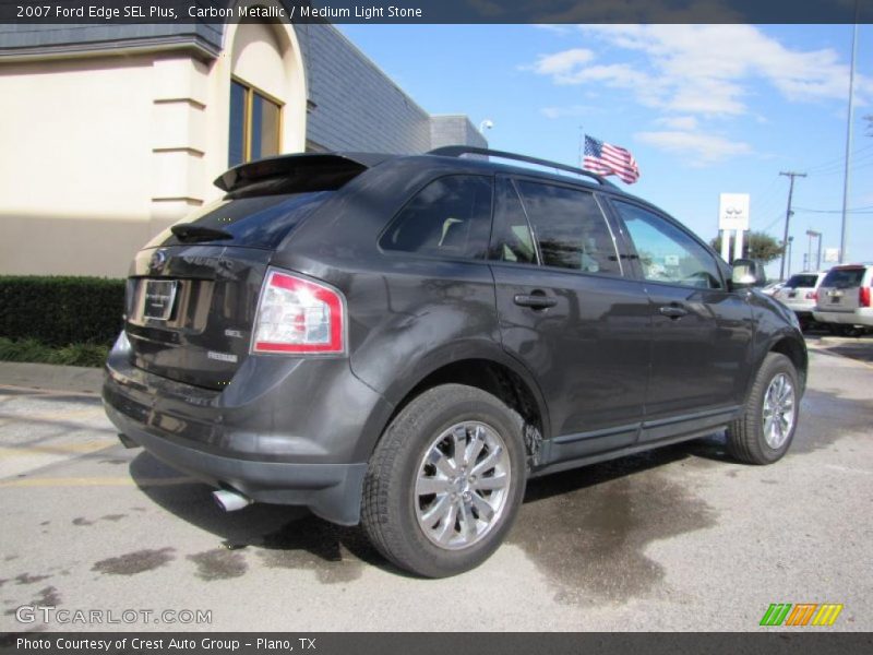 Carbon Metallic / Medium Light Stone 2007 Ford Edge SEL Plus