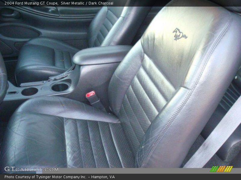 Silver Metallic / Dark Charcoal 2004 Ford Mustang GT Coupe