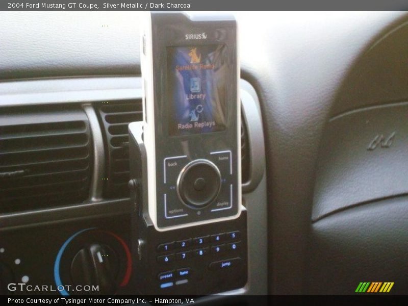 Silver Metallic / Dark Charcoal 2004 Ford Mustang GT Coupe