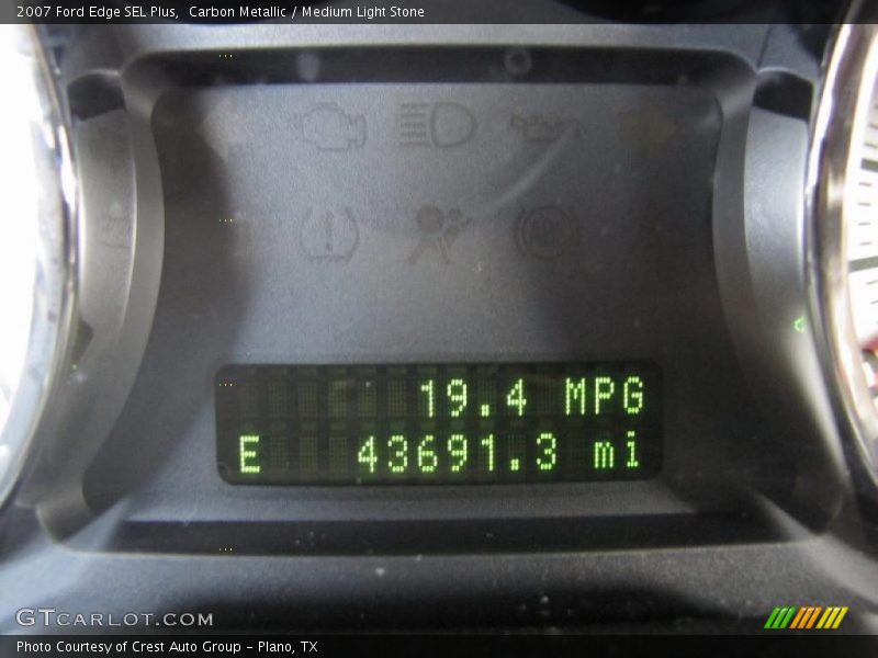 Carbon Metallic / Medium Light Stone 2007 Ford Edge SEL Plus