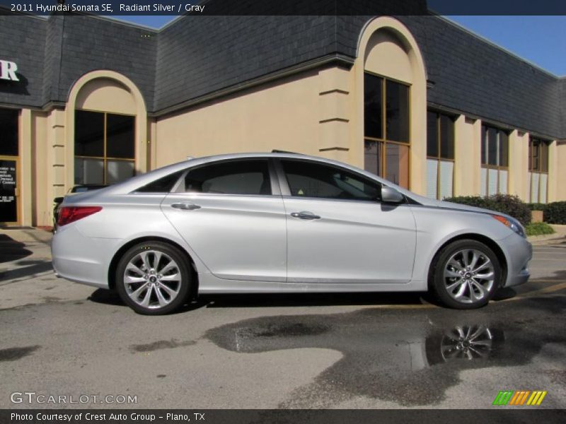 Radiant Silver / Gray 2011 Hyundai Sonata SE