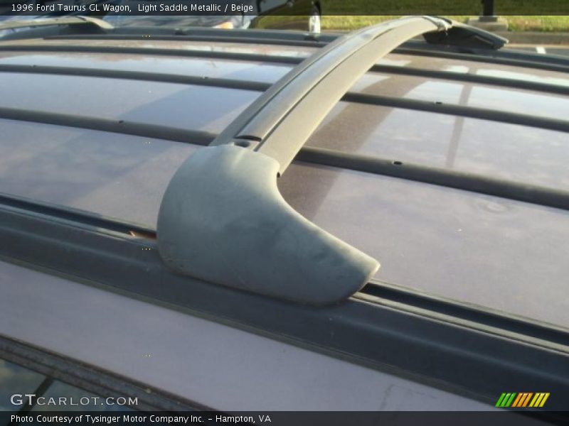 Light Saddle Metallic / Beige 1996 Ford Taurus GL Wagon
