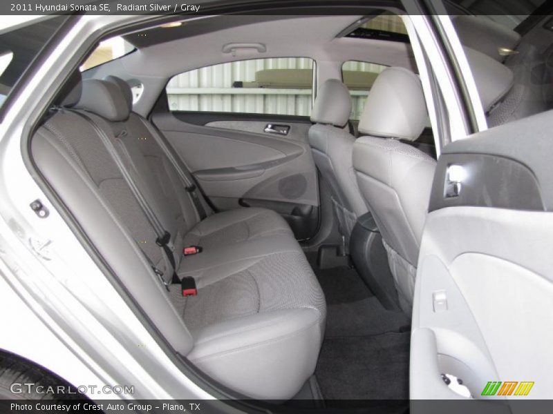 Radiant Silver / Gray 2011 Hyundai Sonata SE