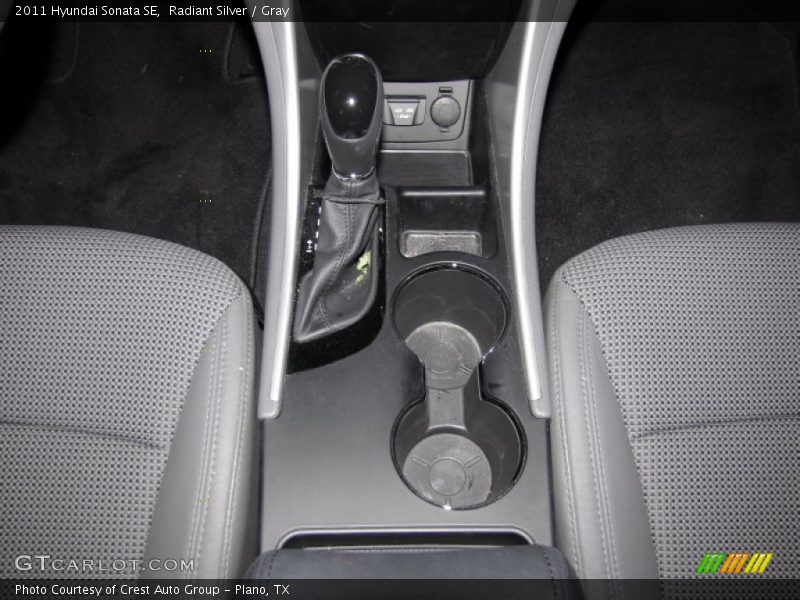 Radiant Silver / Gray 2011 Hyundai Sonata SE