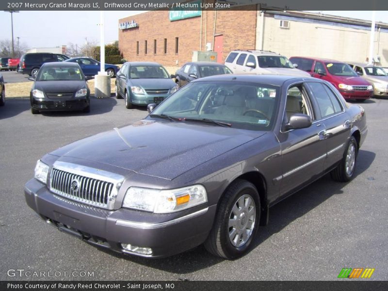 Driftwood Grey Metallic / Medium Light Stone 2007 Mercury Grand Marquis LS