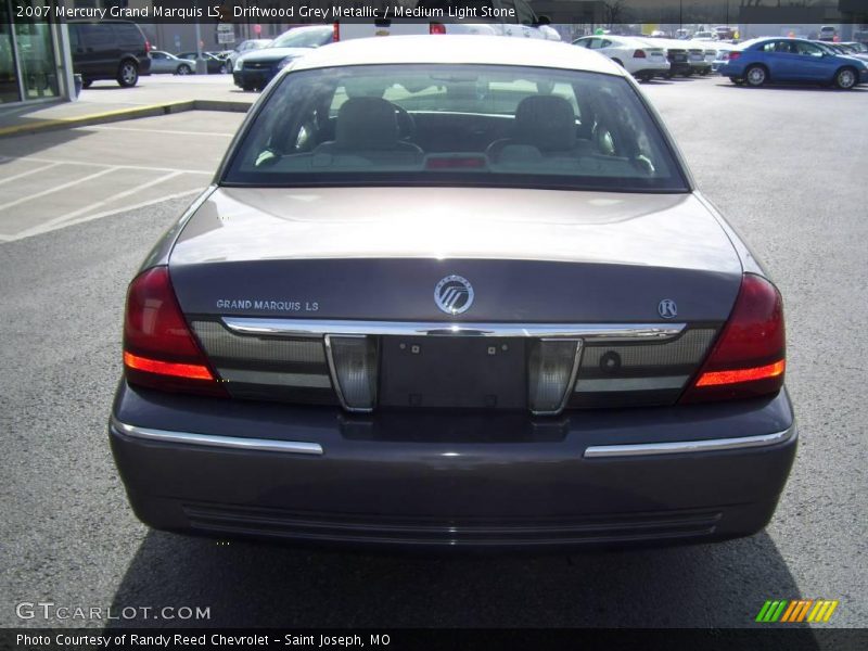 Driftwood Grey Metallic / Medium Light Stone 2007 Mercury Grand Marquis LS