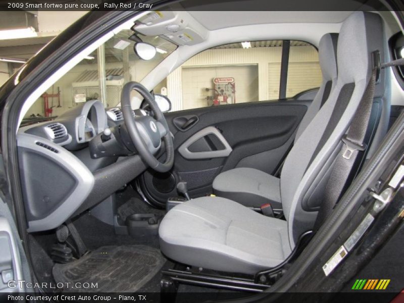  2009 fortwo pure coupe Gray Interior