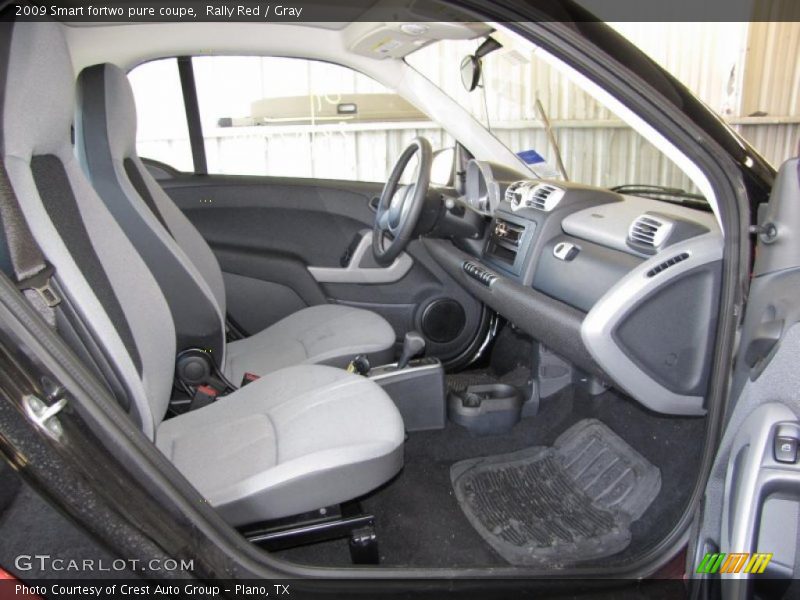  2009 fortwo pure coupe Gray Interior