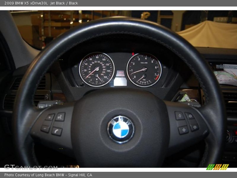 Jet Black / Black 2009 BMW X5 xDrive30i