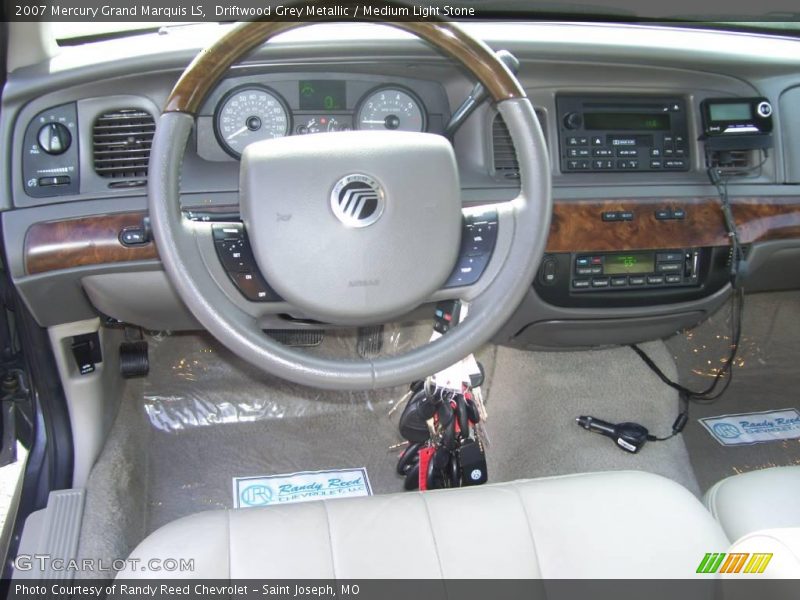 Driftwood Grey Metallic / Medium Light Stone 2007 Mercury Grand Marquis LS
