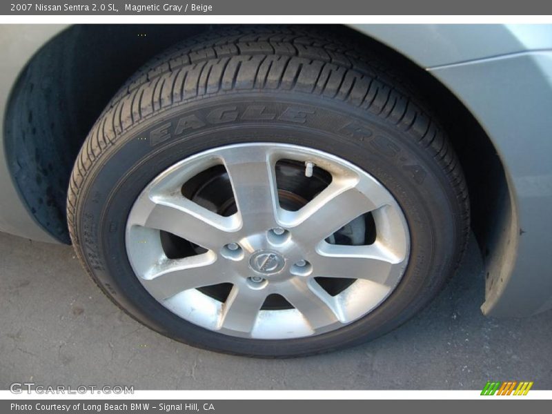 Magnetic Gray / Beige 2007 Nissan Sentra 2.0 SL