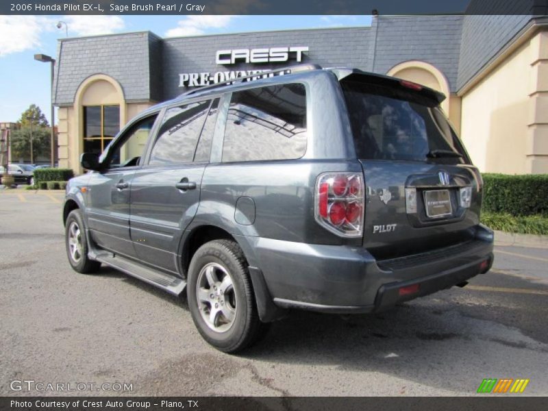 Sage Brush Pearl / Gray 2006 Honda Pilot EX-L