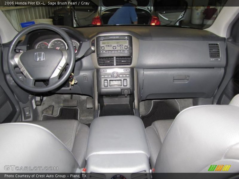Sage Brush Pearl / Gray 2006 Honda Pilot EX-L