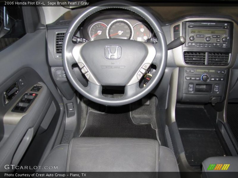 Sage Brush Pearl / Gray 2006 Honda Pilot EX-L