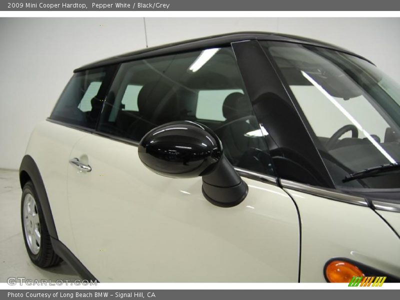 Pepper White / Black/Grey 2009 Mini Cooper Hardtop