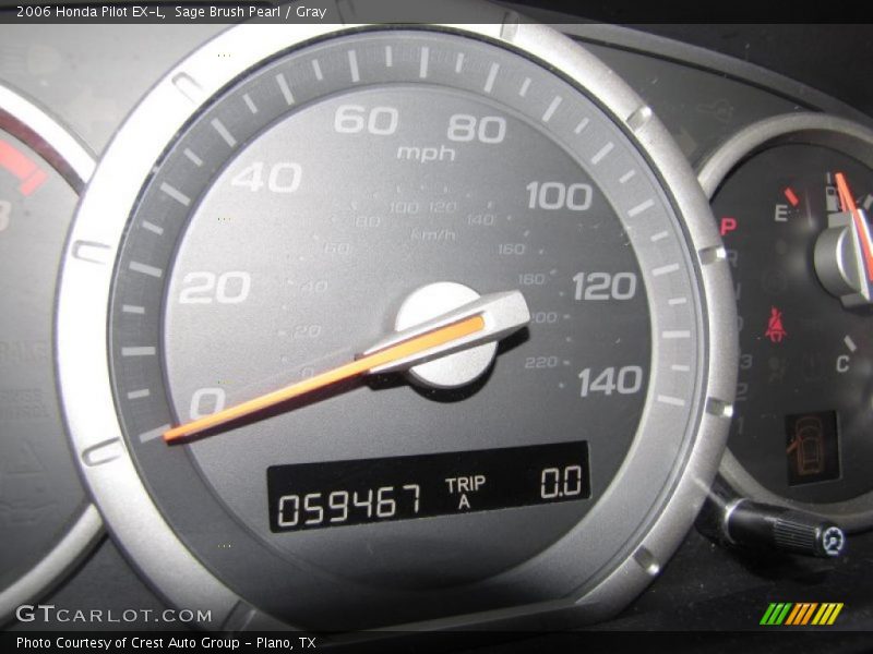 Sage Brush Pearl / Gray 2006 Honda Pilot EX-L
