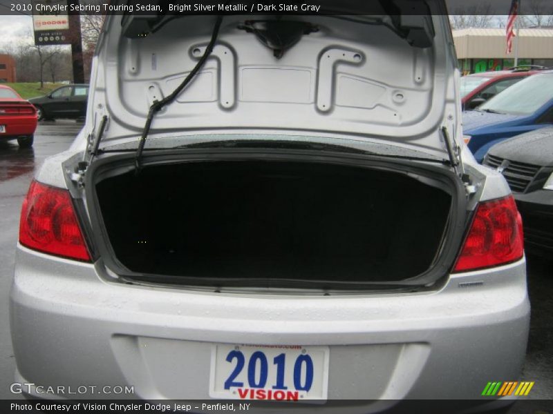 Bright Silver Metallic / Dark Slate Gray 2010 Chrysler Sebring Touring Sedan