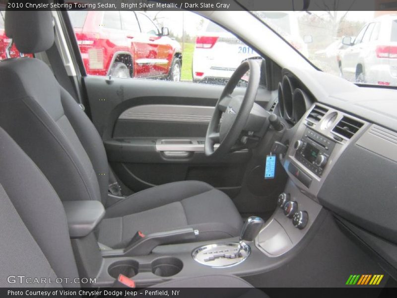 Bright Silver Metallic / Dark Slate Gray 2010 Chrysler Sebring Touring Sedan
