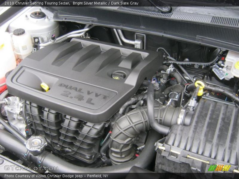 Bright Silver Metallic / Dark Slate Gray 2010 Chrysler Sebring Touring Sedan