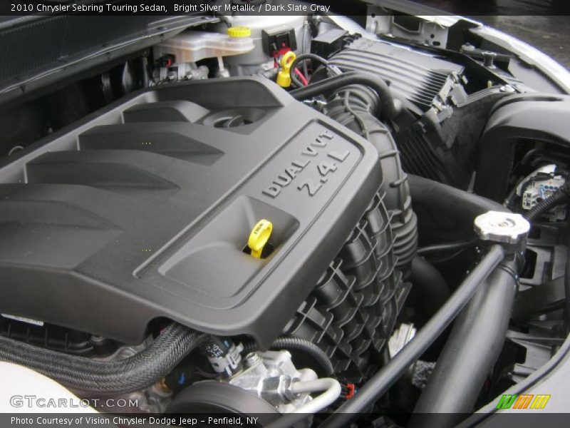 Bright Silver Metallic / Dark Slate Gray 2010 Chrysler Sebring Touring Sedan