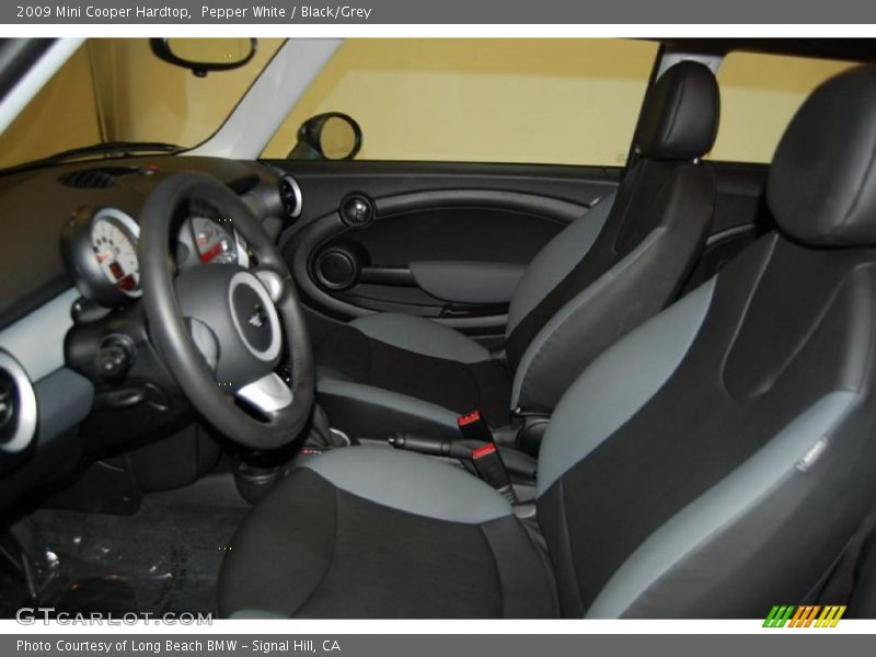  2009 Cooper Hardtop Black/Grey Interior